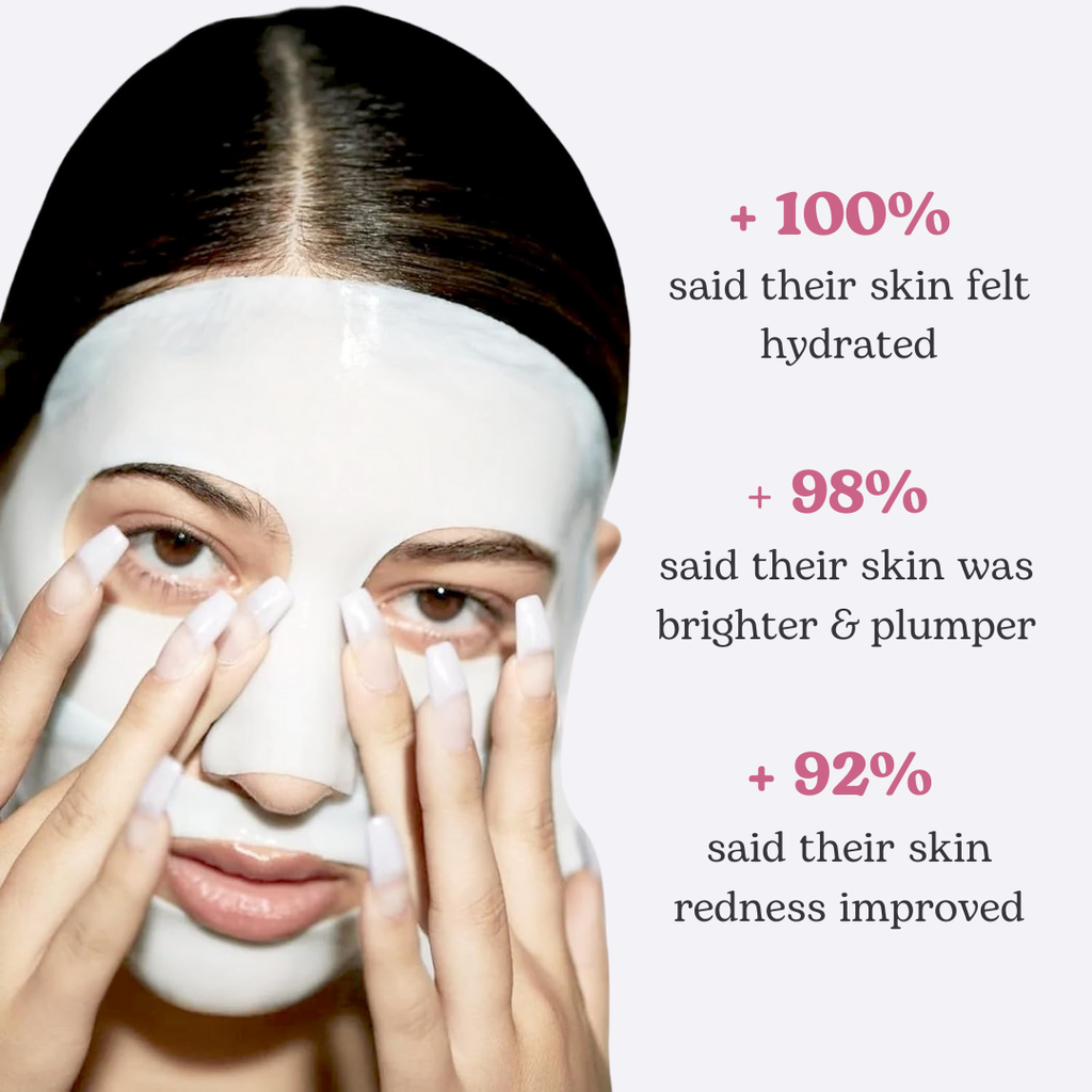 Collagen Glow Up Mask – Hydrating Face Mask for a Radiant Glass-Skin Glow