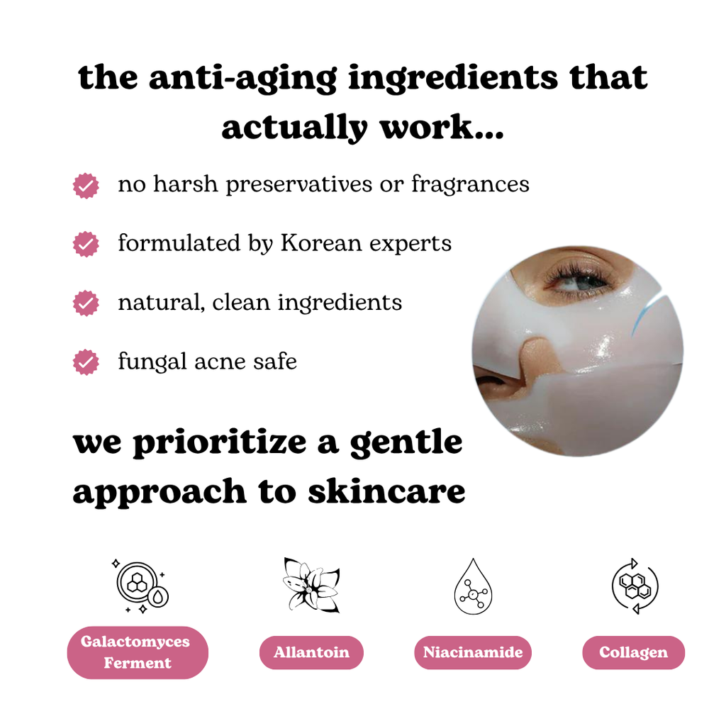 Collagen Glow Up Mask – Hydrating Face Mask for a Radiant Glass-Skin Glow
